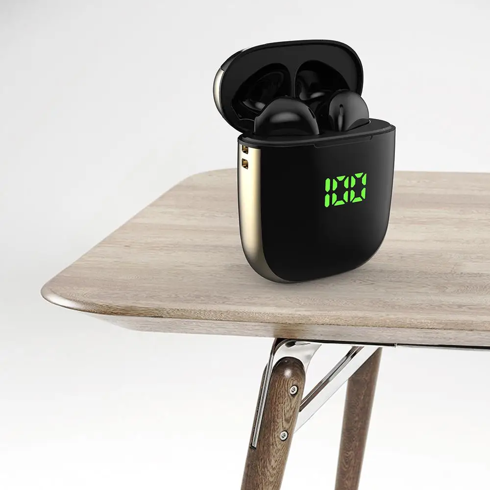 DSstyles, WK-60, TWS, беспроводные наушники, Bluetooth 5,0, наушники со светодиодным дисплеем, шумоподавление, Спортивная гарнитура