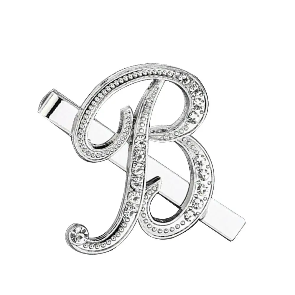 Блестящий зажим для галстука стразы с надписью бизнеса свадьбы и запонки|Зажимы