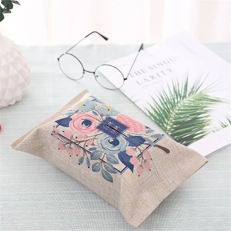 Ткань тканевая коробка для хранения Полотенца творческий ткани насосных