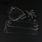 Прозрачная акриловая оболочка для ЖК-экрана LCD1602 с винтомгайкой LCD1602, оболочка-держатель (без ЖК-дисплея 1602)