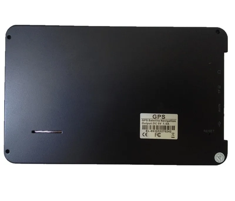 7 дюймов Сенсорный экран автомобиля gps навигации с Bluetooth AV-IN Бесплатная Карты