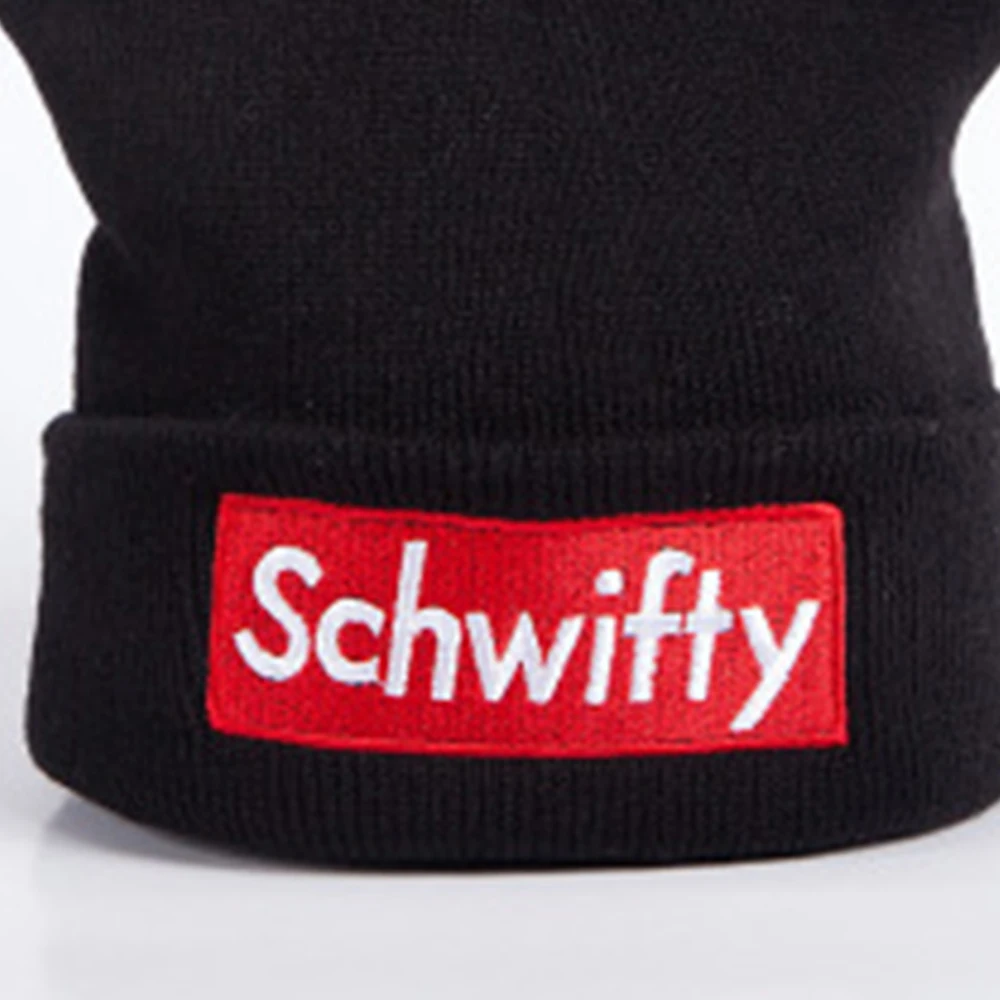 Получите Schwifty шапки бини с вышивкой для женщин и мужчин крутая Зимняя Теплая Лыжная Шапка поп унисекс хип хоп шапки Рик и Морти Skullies