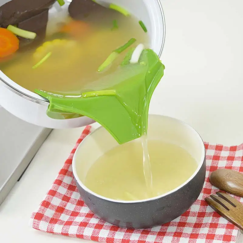 Силиконовые антиразливные сливные поддоны с круглым ободом дефлектор жидкий суп