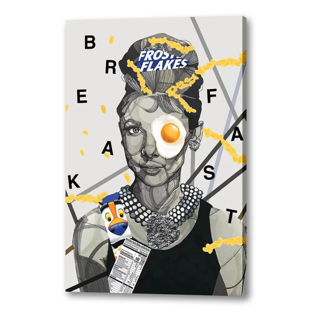 

Butterfly Kisses, Canvas Painting Wall Art Print Poster Picture Decorative Painting Home Decoration