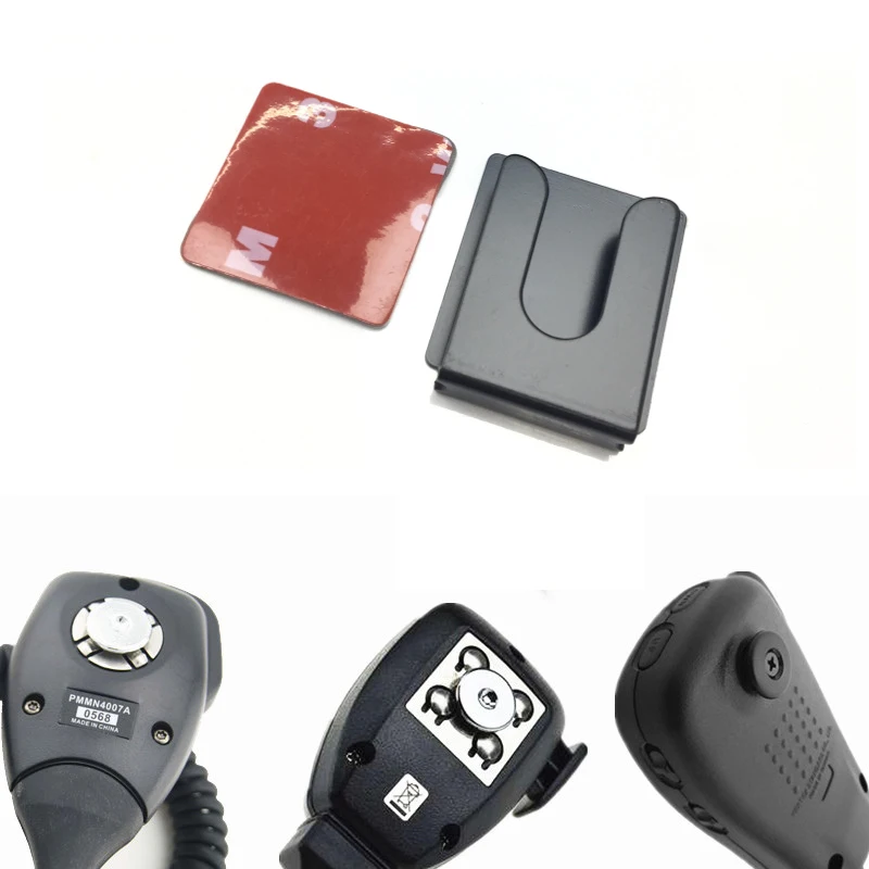 Универсальный держатель микрофона с ручным крючком для Motorola Kenwood YEASU TYT Hytera BAOFENG