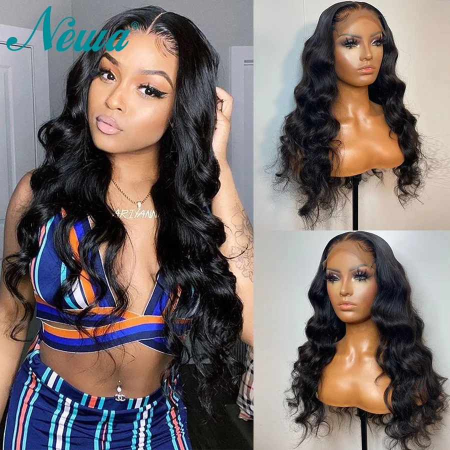 13x6 парик на сетке спереди для чернокожих женщин парики из человеческих волос