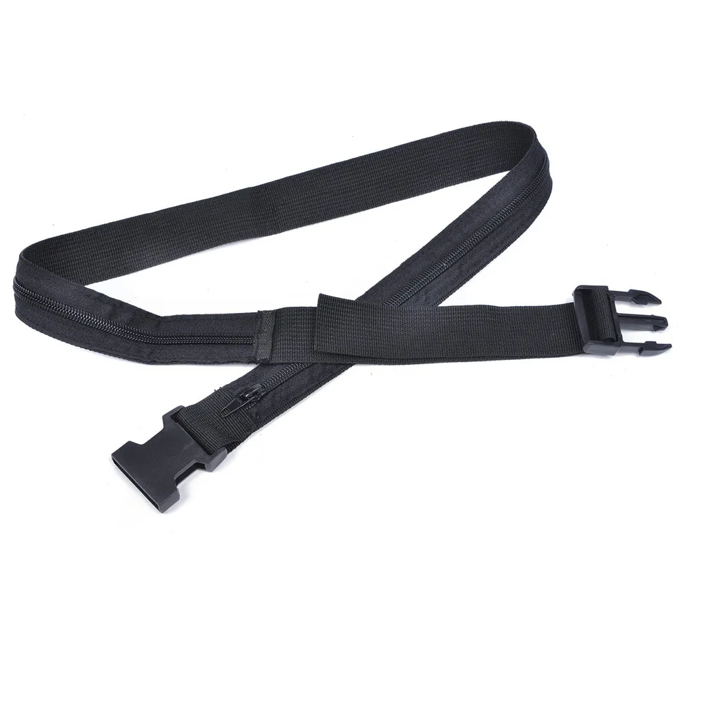 Дорожный ремень безопасности для денег скрытый карман кошелек с защитой от кражи