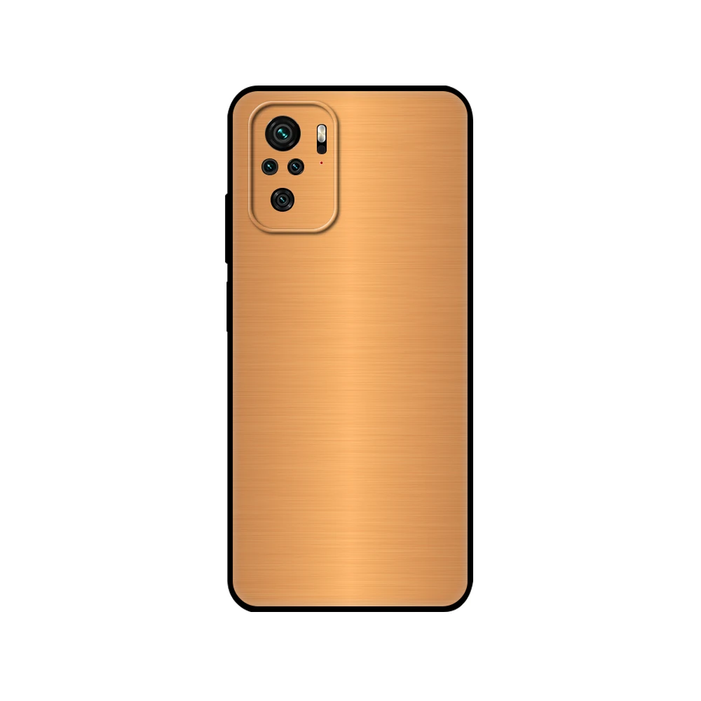 Черный чехол из ТПУ для Xiaomi Redmi 9T Note 10 Pro с темной матовой металлической