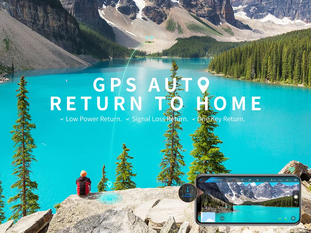 snaptain sp700 gps дрон 4k hd видеозапись fpv каме