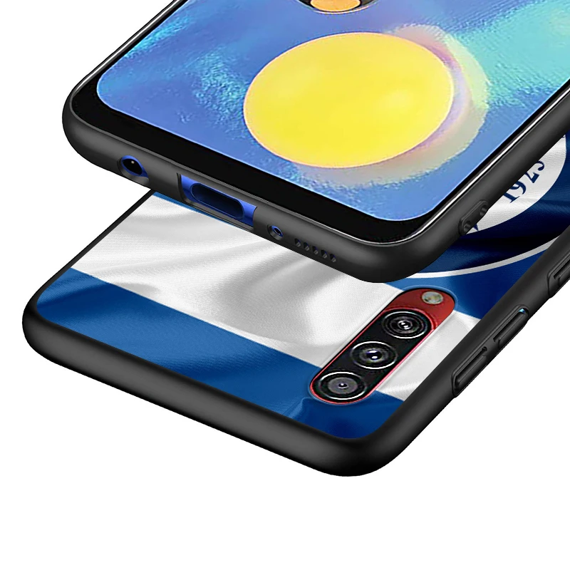 

Greek flag For Samsung Galaxy A90 A80 A70 S A60 A50S A30 S A40 S A2 Core A20E A20 S A10S A10 E Black Phone Case