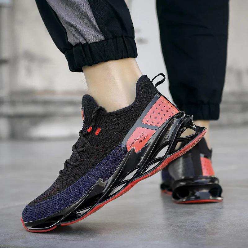 New Balde Sport Shoes Breathable Running for Men Damping Wear-resistant Outsole Mens Jogging Sneakers Big Size 39-46 | Спорт и