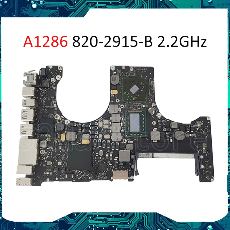 661-6160 661-6081 для MACBOOK PRO A1286 2011 MD318 2 ГГц 512 Мб 820-2915-b материнская плата системная