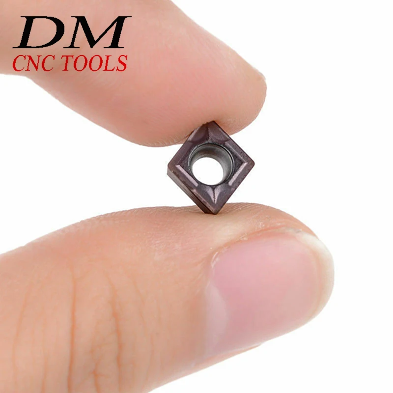 10pcs CCMT060204 US735/CCMT060204 UE6020/CCMT060204 VP15TF CCMT21.51 internal turning tool carbide insert metal CNC machine |
