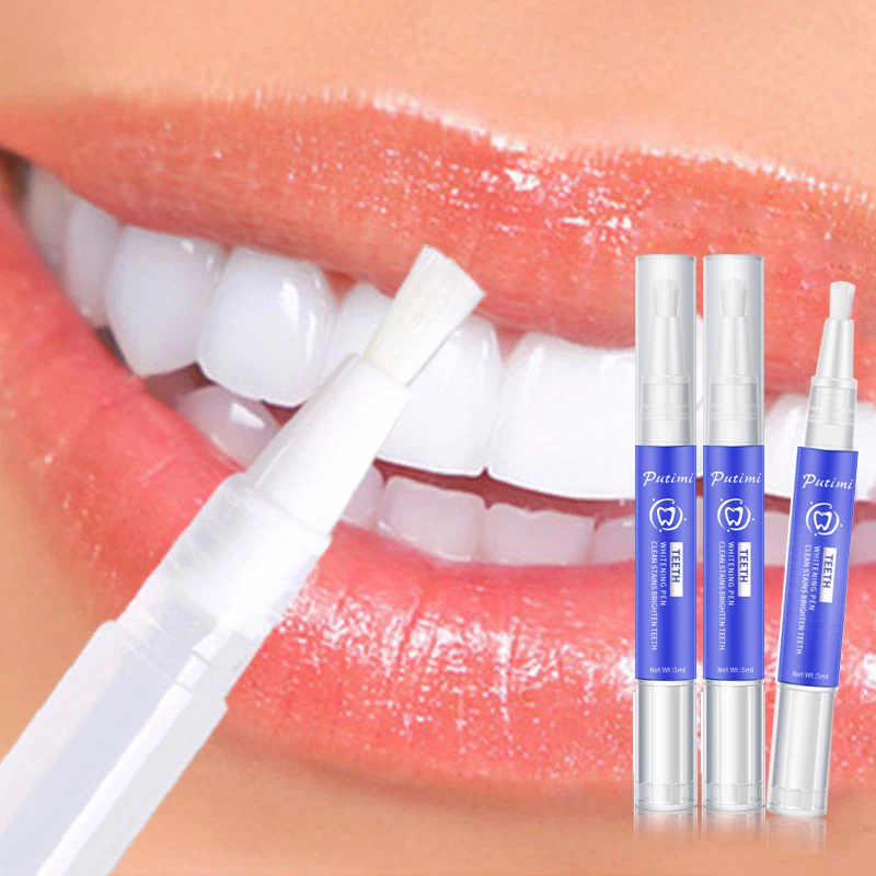 

1/2pcs Natural Teeth Whitening Gel Pen Oral Care Remove Stains Bleaching Whitening Essence Tooth Cleaning Teeth Whitener Tools