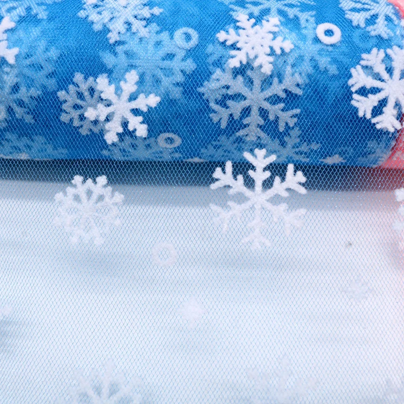 10 ярдов 15 см белая Снежинка тюль в рулоне ткань сделай сам Декор юбка-пачка для