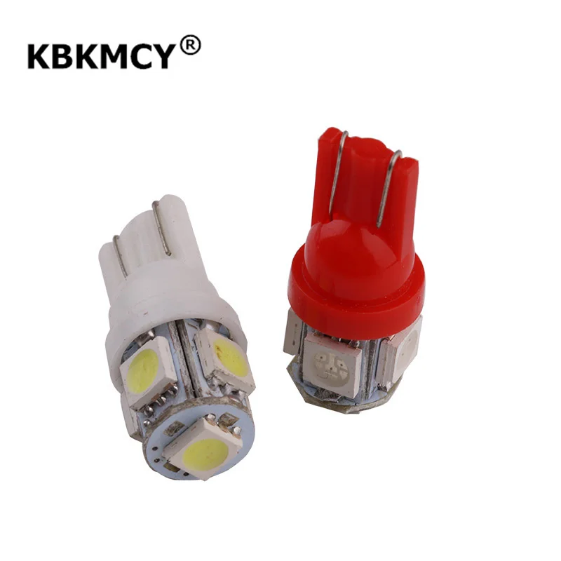 Светодиодные Автомобильные лампы W5W T10 светодиодные шириной 5050 5SMD для passat b6 ford focus