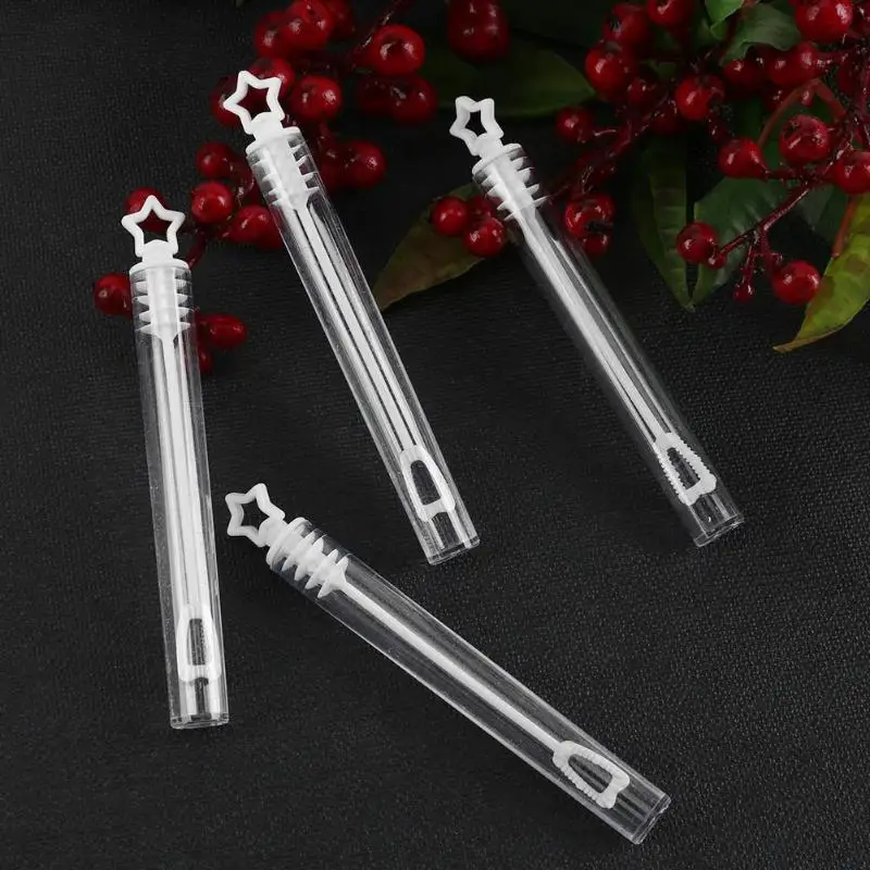 

60pcs Bubble Maker Water Bottle Toy Love Heart Wand Tube Wedding Party Dropshipping