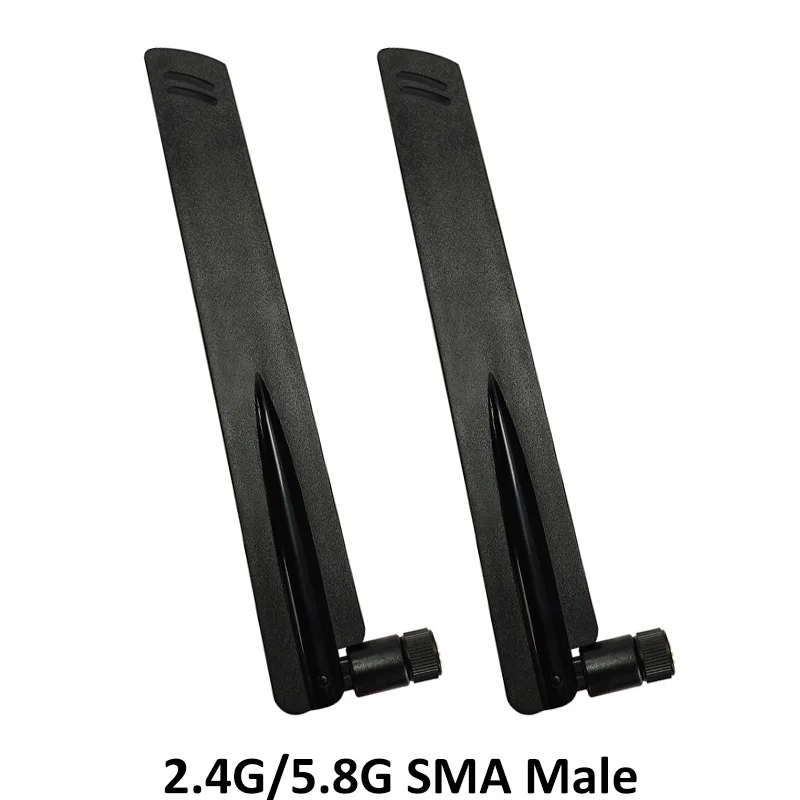 2 4 ГГц 5 8 5G 4G антенна wi fi 8dBi SMA разъем Dual Band Г антенн Беспроводная Антенна