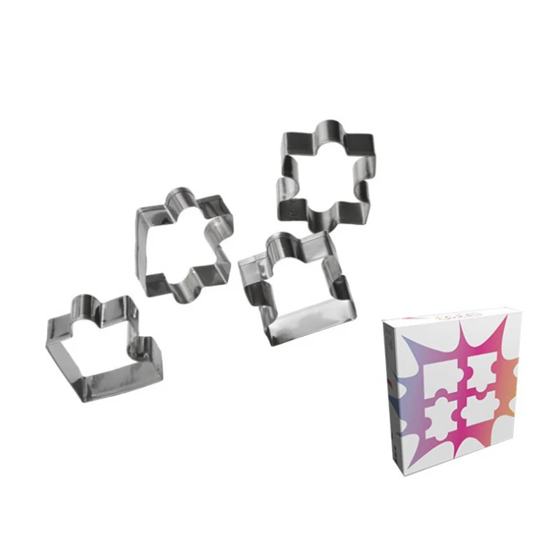 

Набор форм для выпечки печенья из нержавеющей стали, 4 шт.