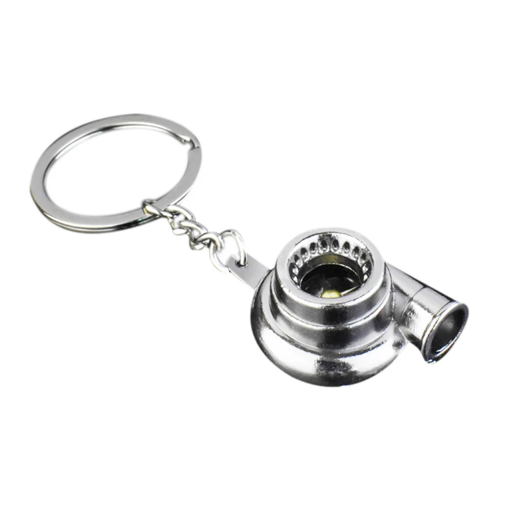 Брелок для ключей турбины мини брелок из цинкового сплава с турбокомпрессором