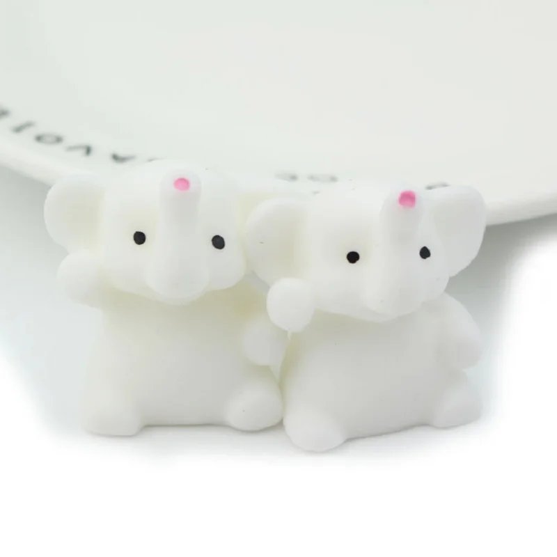 Миниатюрный Сжимаемый милый слоновый мяч для снятия стресса сжимания мочи