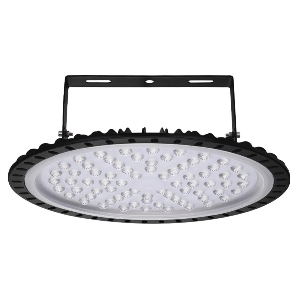 UFO Led High Bay огни 50 Вт 100 Вт 200 Вт 300 Вт 500 Вт 110 В 220 в промышленное освещение для склада ультратонкое мастерское мачтовое освещение