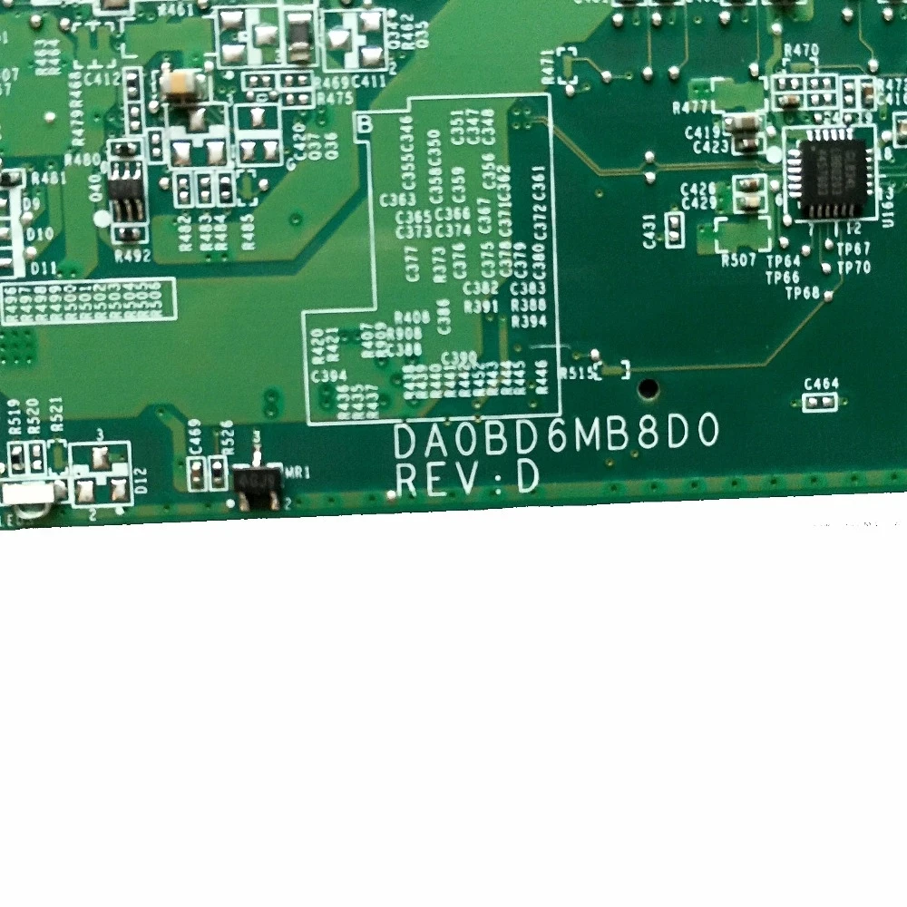 Материнская плата для ноутбука Toshiba C70 C75 L70 S70 S75T материнская DA0BD6MB8D0 PGA 947 DDR3 100%