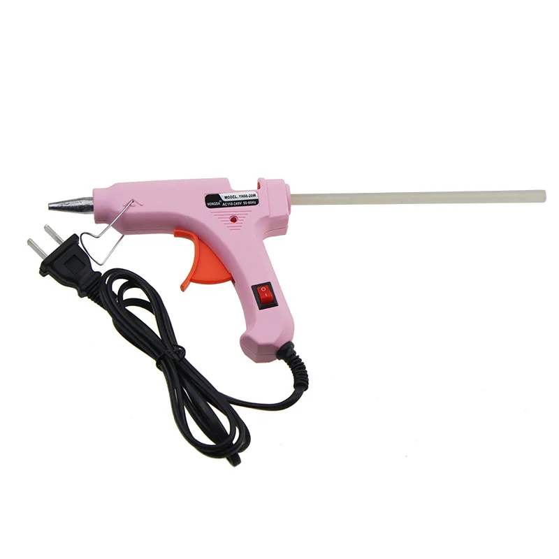 

Professional High Temp Heater 20W Hot Glue Gun Repair Heat tool Heat Gun Blue Mini Gun With Trigger US Or EU plug