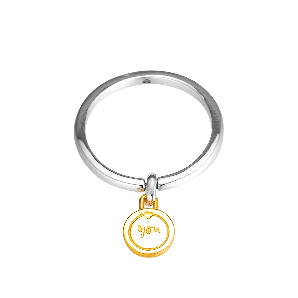 

Shine Medallion of Love Ring Authentic 925 Sterling silver Jewelry Ring For Woman European Style Silver Rings For Jewelry Making