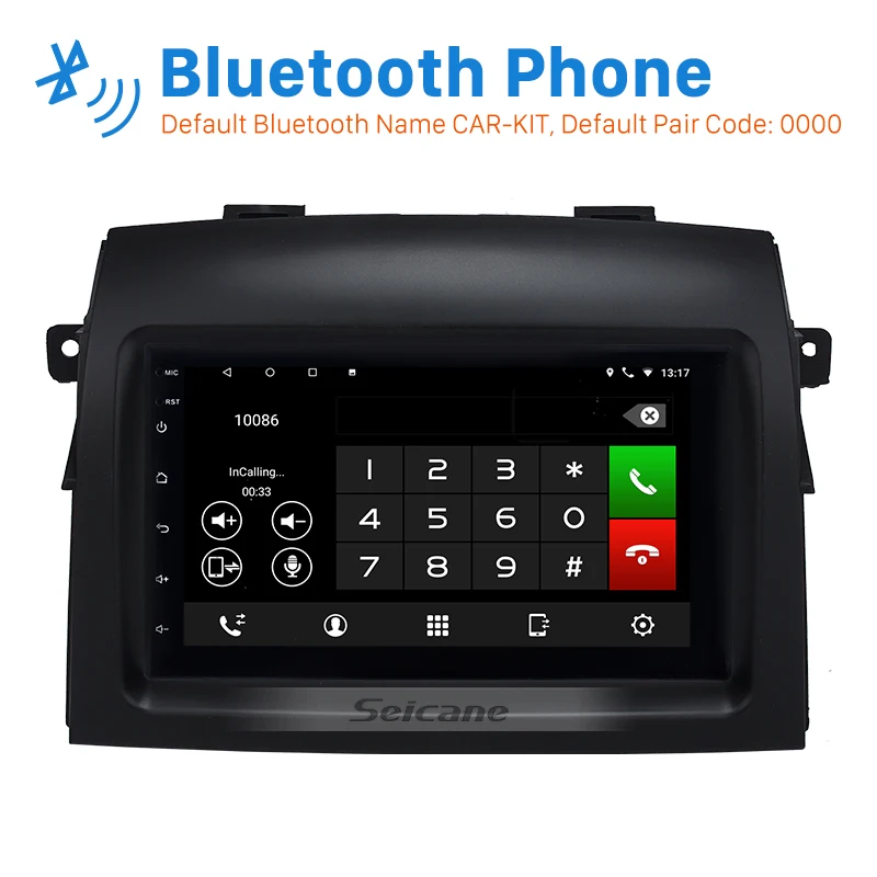 Автомагнитола Seicane 2DIN Android 10 0 7 дюймов мультимедийный плеер с Wi Fi GPS головное