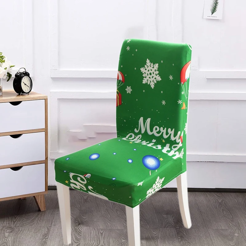 

Dining Room Chair Covers,Milk Silk Fabric Stretch Waterproof Chair Cover for Home Living Room,Dining Room,Hotel,Ceremony