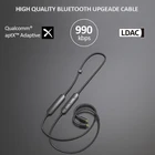 Bluetooth 5,0 HiFi кабель для наушников LDAC aptX, адаптивный HD кабель без потерь QCC5125, беспроводной адаптер линии MMCX 2PIN UE IE80 A2DC IE400 IM70