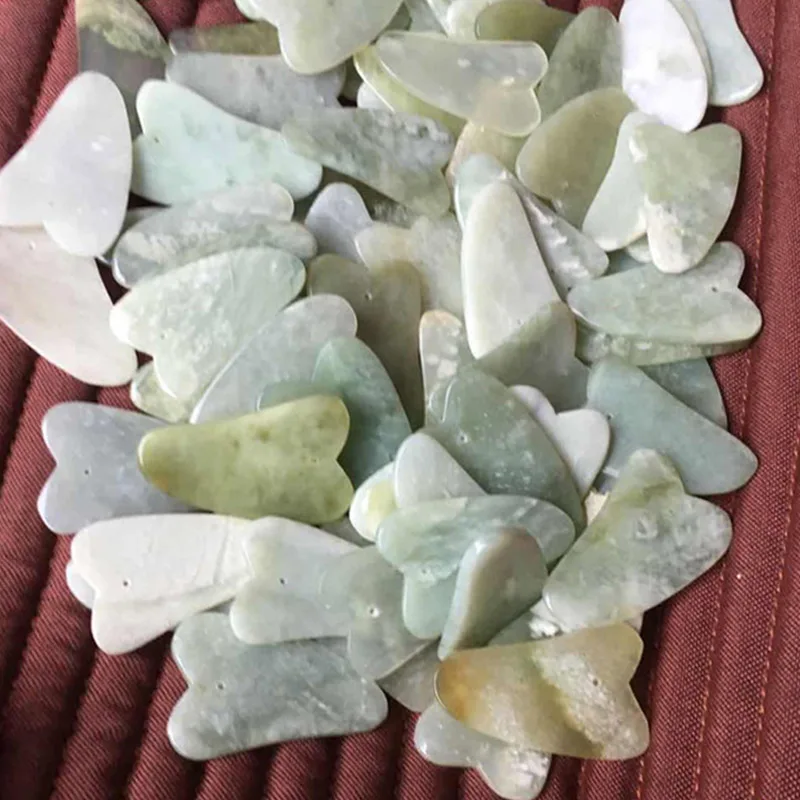 Новый уход за лицом нефрит для массажа доска ухода кожей лица инструмент