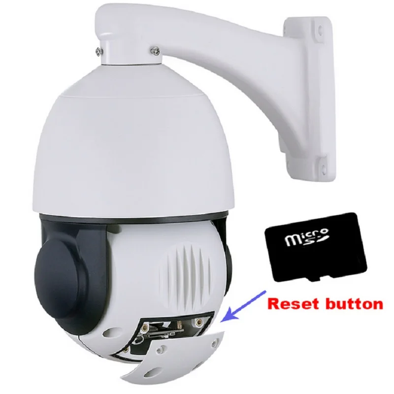 Full HD 2MP 20x зум Автоматическое отслеживание PTZ скорость купольная IP камера