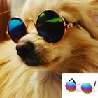 Очки солнцезащитные круглые для маленьких собак и кошек