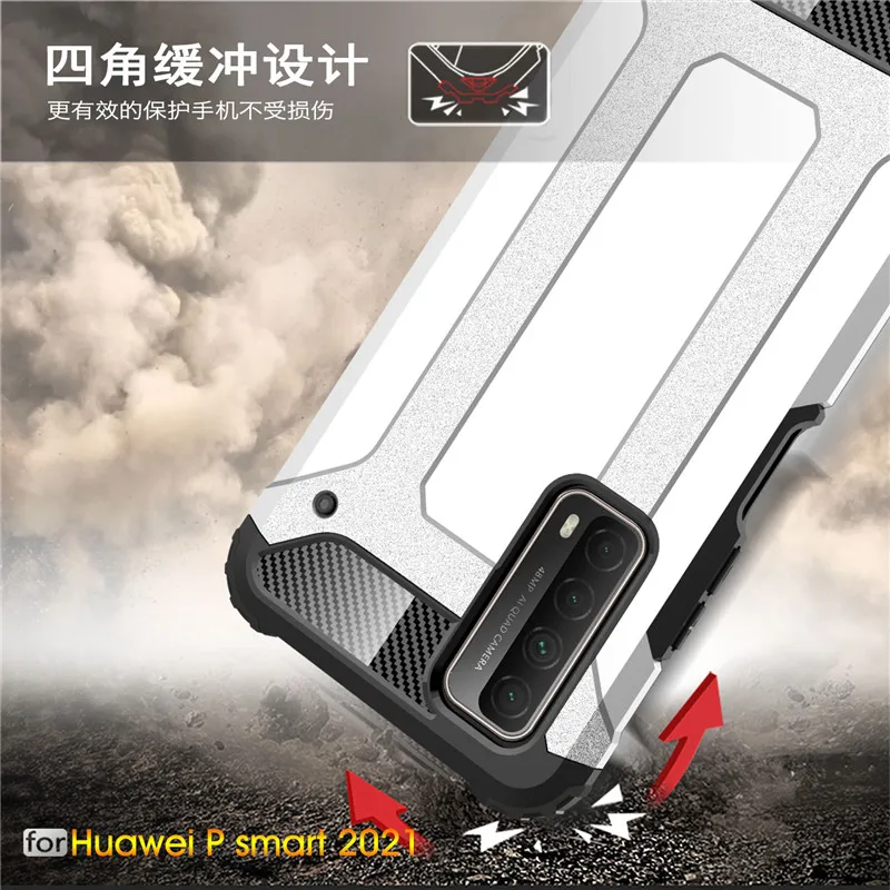 Жесткий пластиковый чехол для Huawei P Smart 3 в 1 с полным покрытием PSmart Z Y9 Prime 2019 Honor 10 Lite