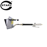 stary mortar sprayer wall mortar gun stucco shovel hopper ladle cement spray gun air stucco sprayer plaster hopper gun