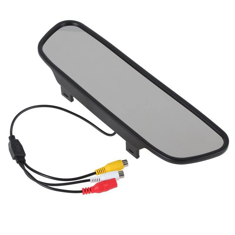 Зеркало заднего вида XYCING RVC-480 + E318 водонепроницаемая камера 5 дюймов TFT ЖК-дисплей