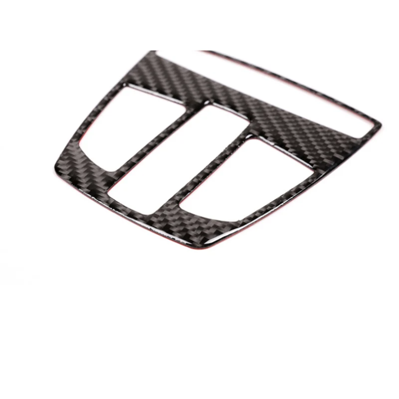 Углеродное волокно ABS автомобильный передний светильник для чтения лампа панель