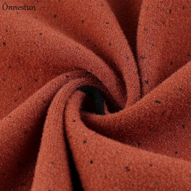 

Sweater Jacket Women New Autumn Zipper Cardigan Coat Knitted Crop Top Jumper Women Clothes Print Dot Sweaters For Women