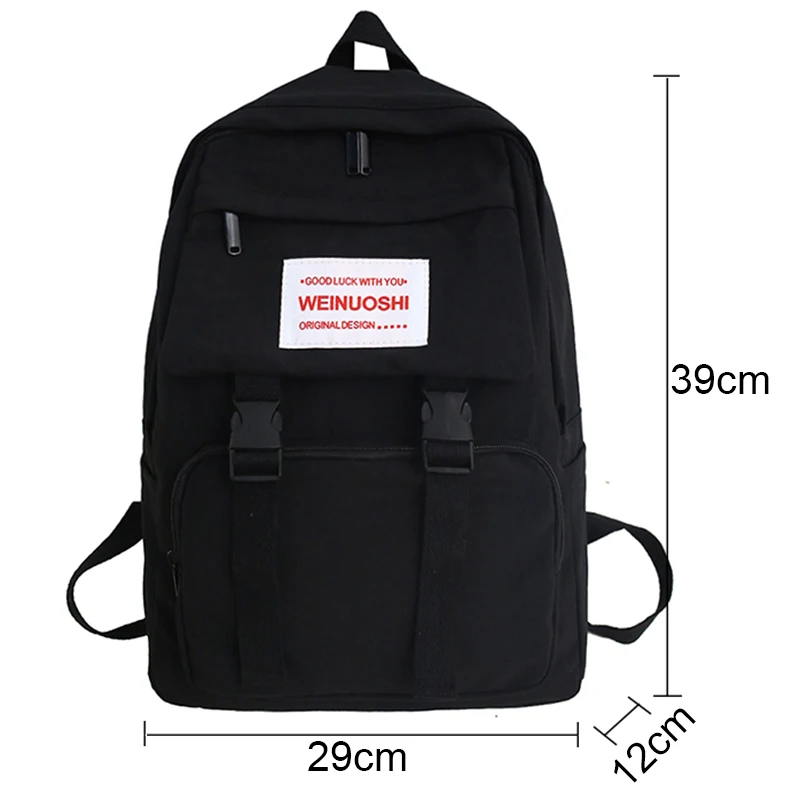 

Waterproof Nylon Backpack Women Large Capacity School Bags for Teenage Girl Travel Backpack Purse Multi Pocket Female Book Bag