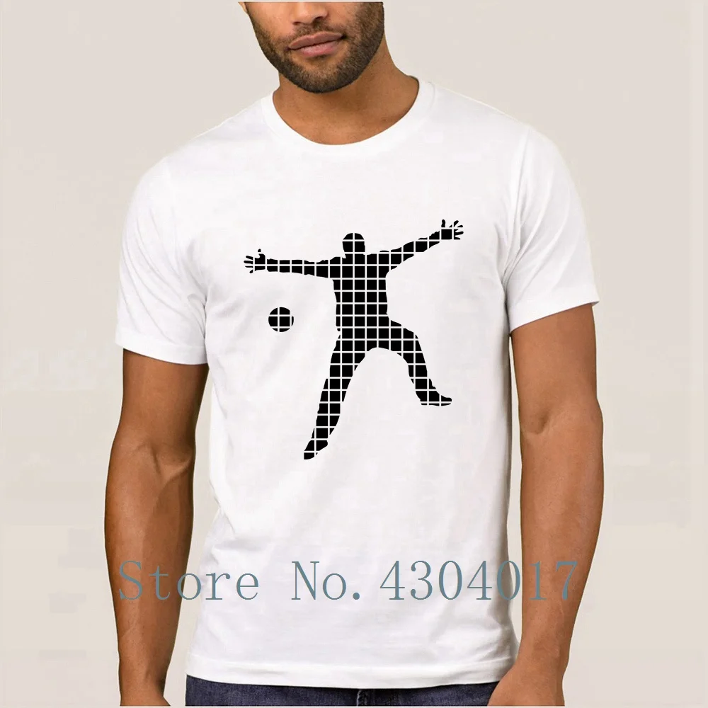 Гандбол вратарь футболка для мужчин с круглым воротом принтом забавная 2019