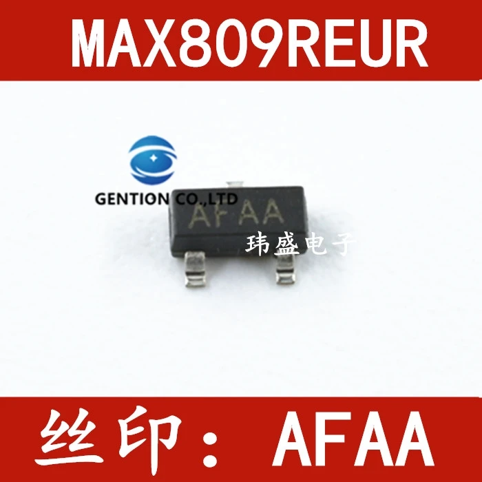 50 шт. MAX809REUR MAX809-R + T (AFAA надписи, специалист по техническим вопросам-23 чип сброса в наличии 100% новый и оригинальный