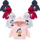 Толстовка хлопковая для мальчиков, на осень, белоснежная, 2021