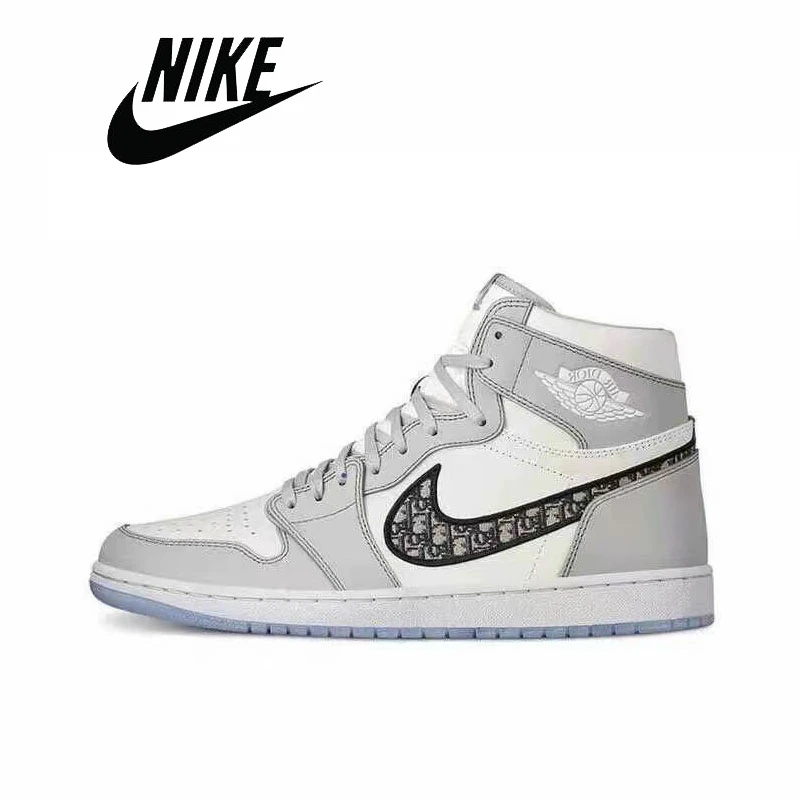 

NEW Air AJ 1 High Red And White Retro Basketball Shoes Outdoor Sport Women Sneakers Original Low Aj1 Size 36-41