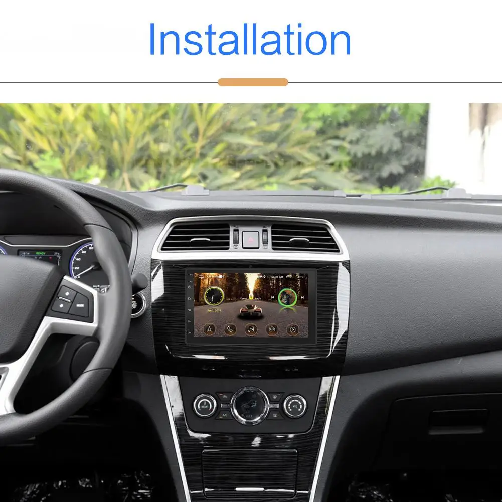 Автомобильный мультимедийный проигрыватель Mp5 Android 8 1 2 Din автомобильное радио