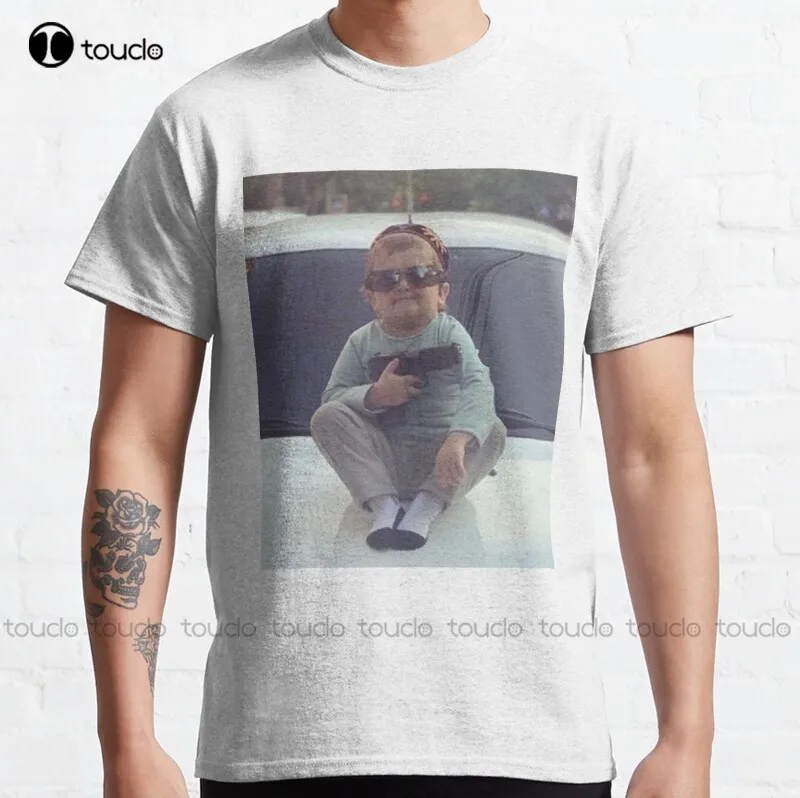 

New Hasbulla #5 Classic T-Shirt Girls White Shirt S-5Xl Cotton Tee Shirt