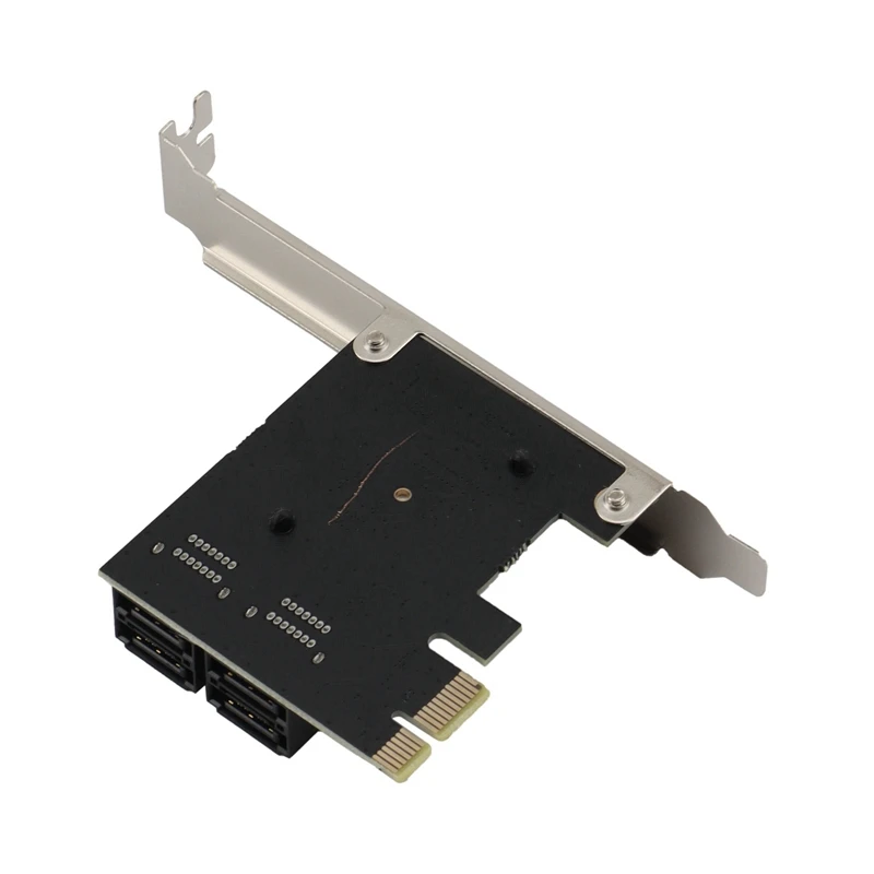 Плата расширения Pci-E на SATA3.0 4 порта адаптер 6 Гб SSD твердотельный накопитель карта
