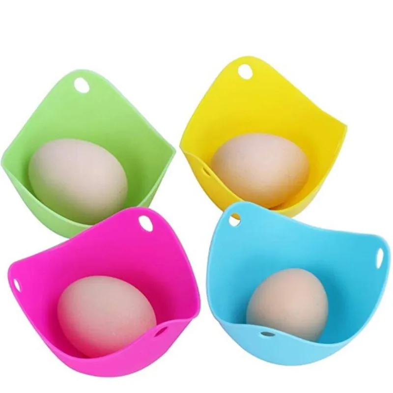 Силиконовые Poacher для яиц Poaching Pods Pan Mold Egg чаша кольца плита котел кухонный