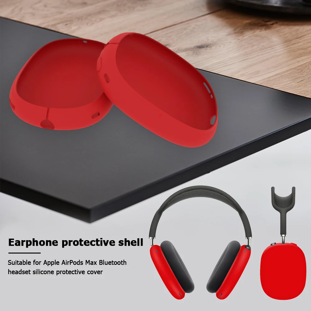 1 пара амбушюров для наушников силиконовая часть легкая переноска AirPods Max